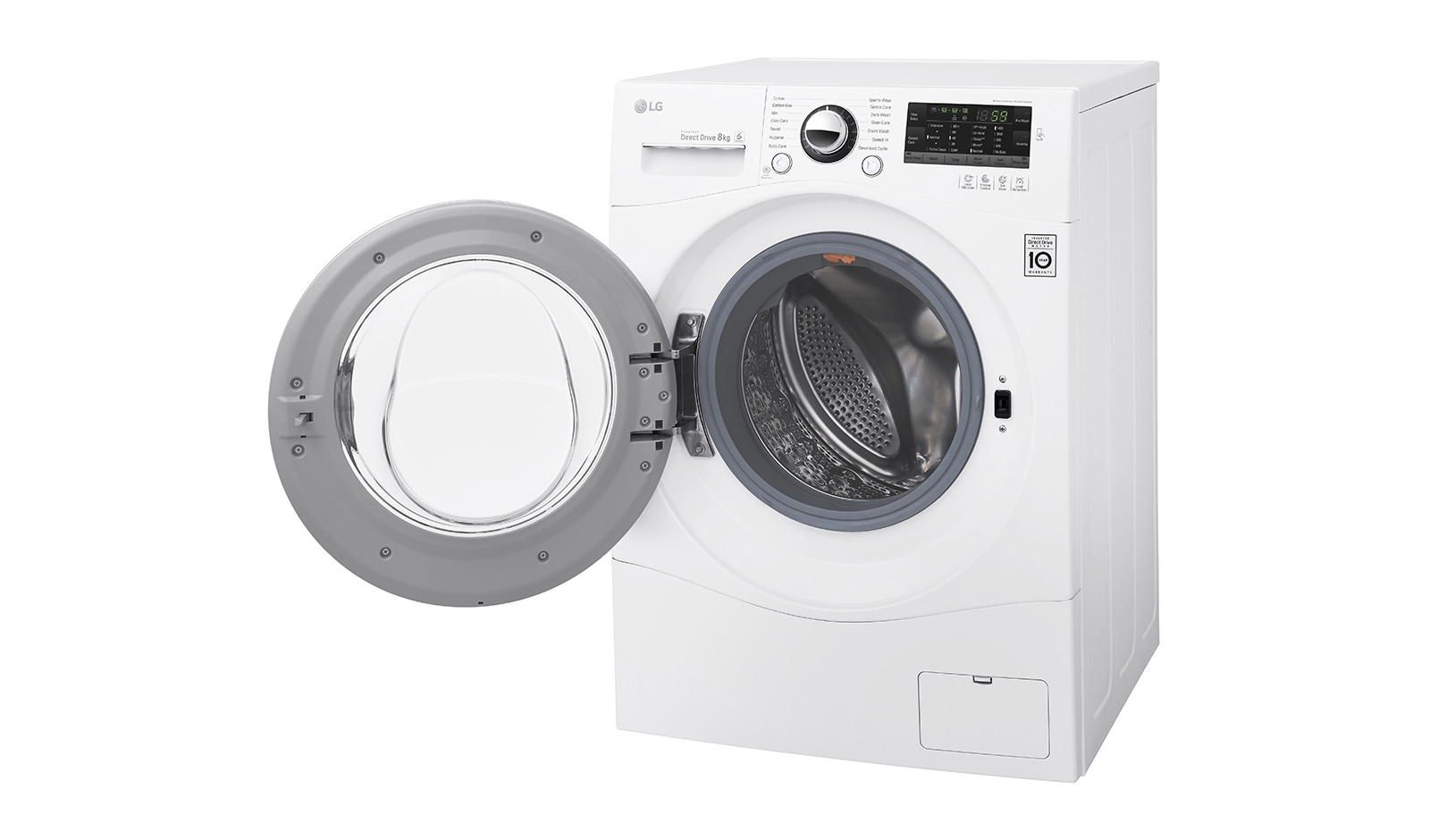 LG 8kg 6 Motion Direct Drive Front Load Washer, WD14024D6